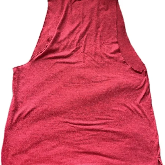 ADIDAS RED TANK TOP RACER BACK - Picture 2 of 2